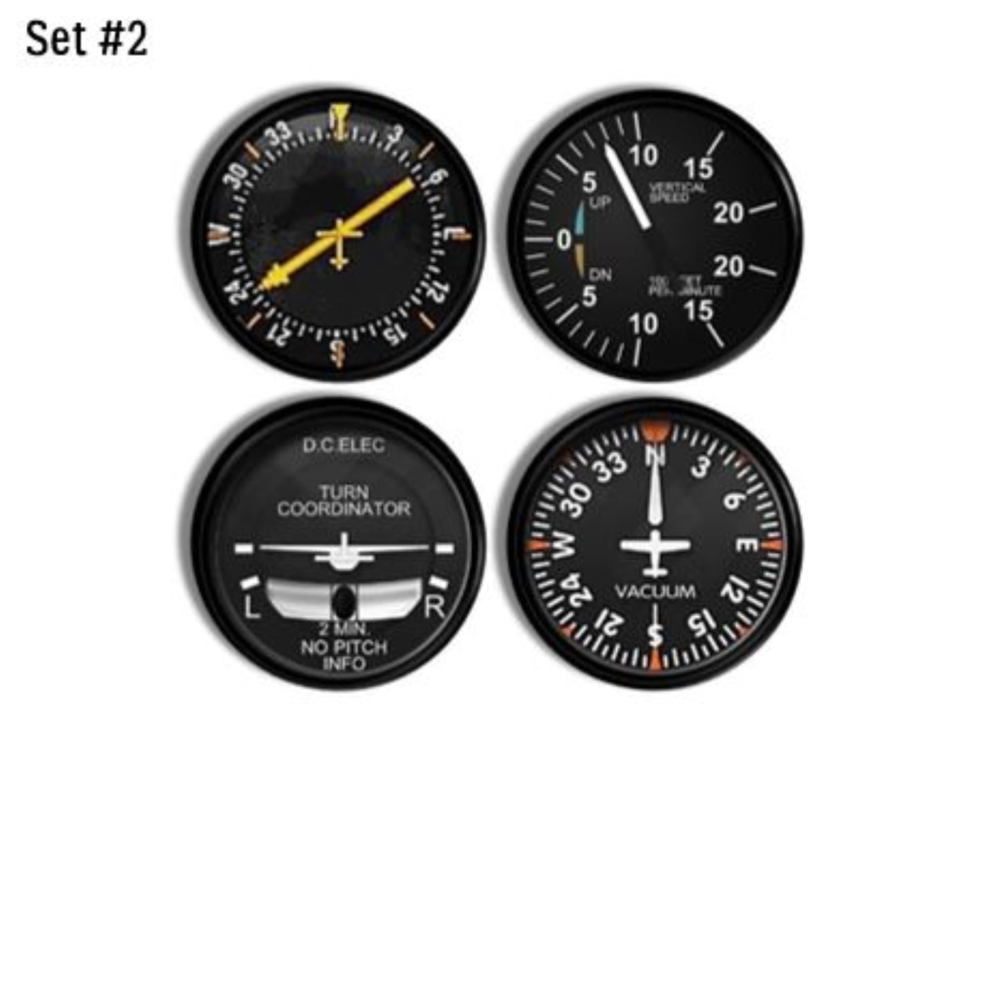 Airplane cockpit instrument panel drawer pulls. Furniture door knobs in aviation meter and gauges. Industrial style decor hardware.