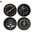 Airplane cockpit instrument panel drawer pulls. Furniture door knobs in aviation meter and gauges. Industrial style decor hardware.