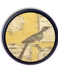 Yellow Gray Garden Sparrow Bird Knobs | Pulls