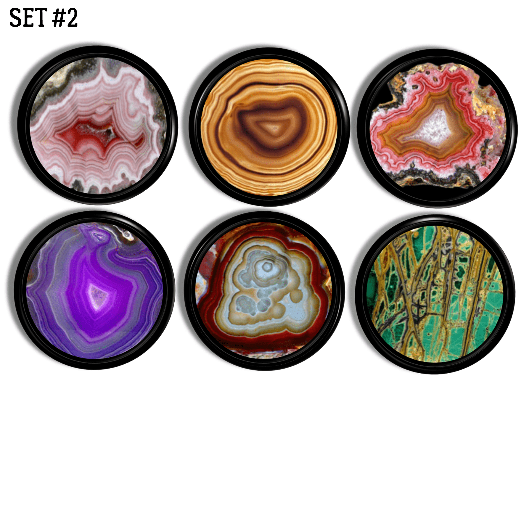 boho dresser knobs Colorful Agate Art Cabinet – Crystal Geode Look (6‐Pack) Set #2 (6 knobs) / Standard SIZE:45 Natural wicker rope Color NURSING COLLECTION: Be Your may25