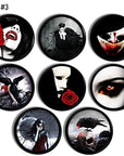 Black Red Dark Gothic Vampire Cabinet Knobs | Pulls - Set No. 816E41