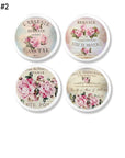 Shabby Distressed French Perfume Dresser Knobs, Paris Chic Drawer Pulls - Set No. 215C22