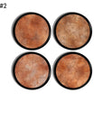 Terracotta drawer knobs with cracked and distressed clay surface patterns – earthy rustic hardware for boho cabinets and warm-toned furniture.