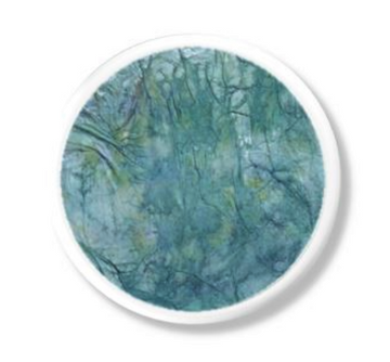 Teal Boho Tie Dye Knobs | Pulls - No. 1214NNA - Handcrafted 360