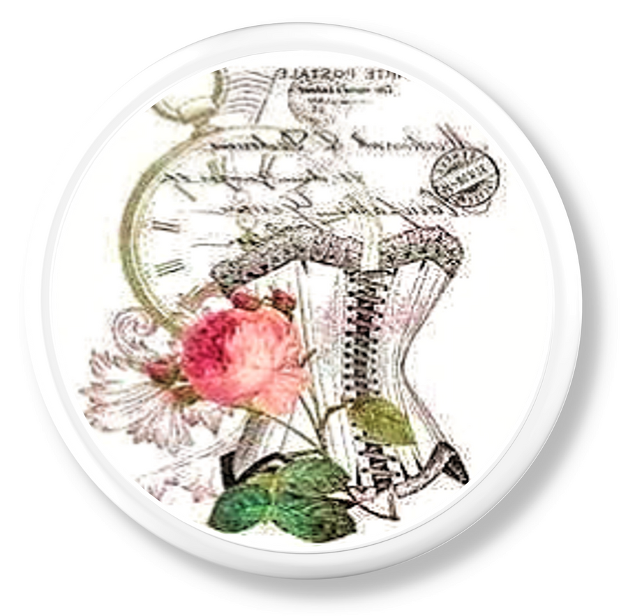 Victorian Steampunk French Couture Cabinet Knob