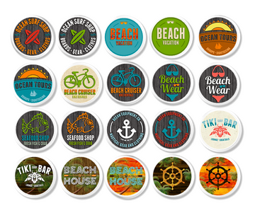 Bright & Fun Ocean Surfer Furniture Knobs