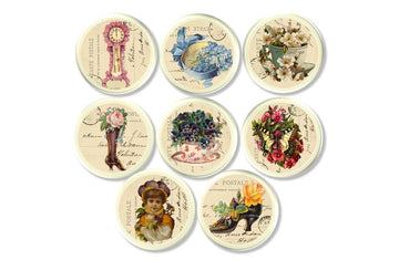french antiques and florals bathroom knobs