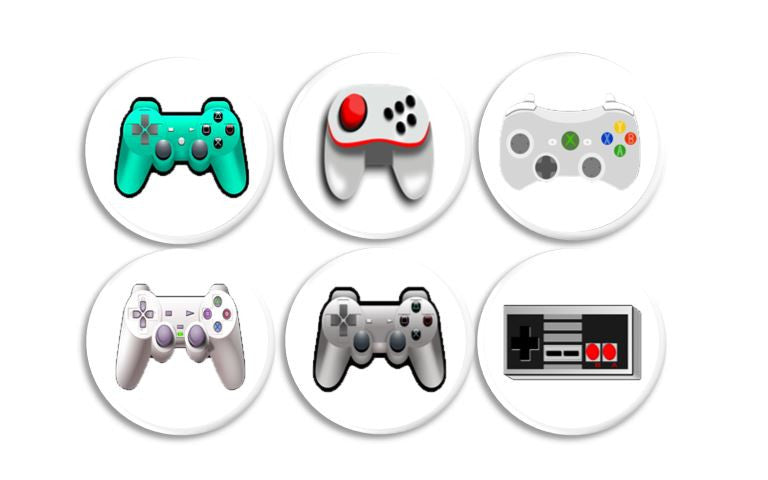 Video Game Controller Gamer Theme Knobs | Pulls - No. 115L13