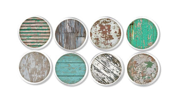 Simulated Chippy Paint Distressed - Coastal Collection Knobs | Pulls - No. 815K42