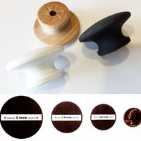 Dairy Cow Farm Drawer Pull Wood Knob