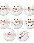 Winter Fun With Happy Snowmen Knobs | Pulls - No. 816M36