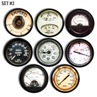 Vintage Industrial Factory gauge and dial furniture Knobs